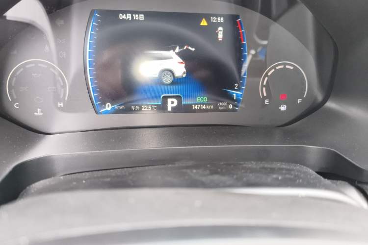 Used Chery Tiggo 8 2024 Honor Edition 230TCI Automatic Excellence Version 5 Seats Odometer Close Up