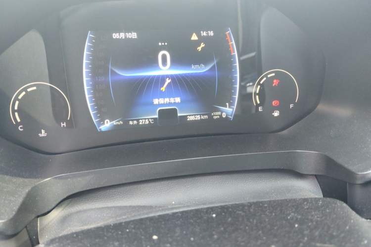 Used Chery Tiggo 8 2024 Honor Edition 230TCI Manual Advanced Version 5 Seats Odometer Close Up