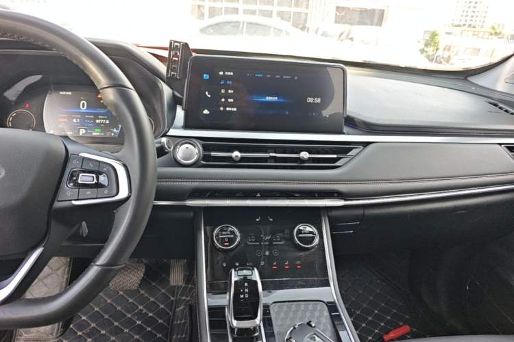 Used Chery Tiggo 8 2024 Honor Edition 230TCI Automatic Excellence Version 5 Seats Audio And AC Panel