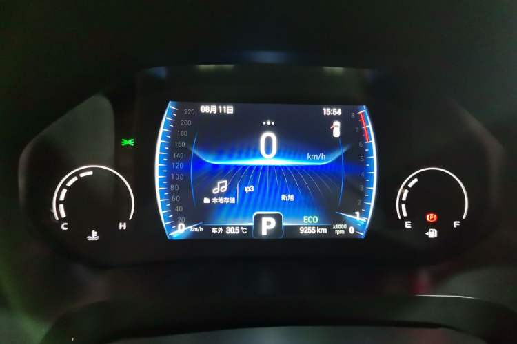 Used Chery Tiggo 8 2024 Honor Edition 230TCI Automatic Excellence Version 5 Seats Odometer Close Up