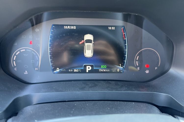 Used Chery Tiggo 8 2024 Honor Edition 230TCI Automatic Excellence Version 5 Seats Odometer Close Up