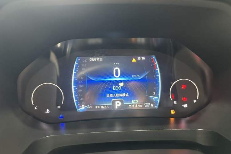 Used Chery Tiggo 8 2024 Honor Edition 230TCI Automatic Excellence Version 7 Seats Odometer Close Up