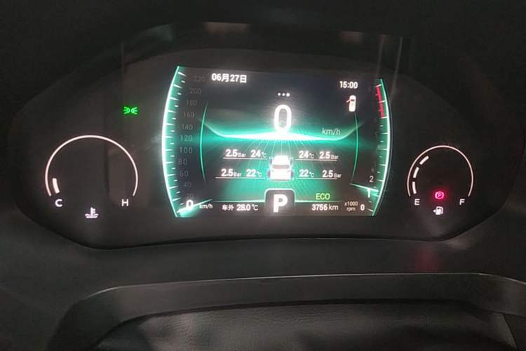 Used Chery Tiggo 8 2025 Excellence Version 230 TCI Automatic Luxury Edition 7 Seats Instrument Cluster