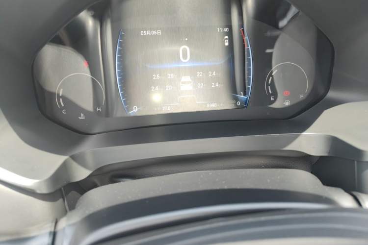 Used Chery Tiggo 8 2025 Excellence Version 230 TCI Manual Comfort Edition 5 Seats Odometer Close Up