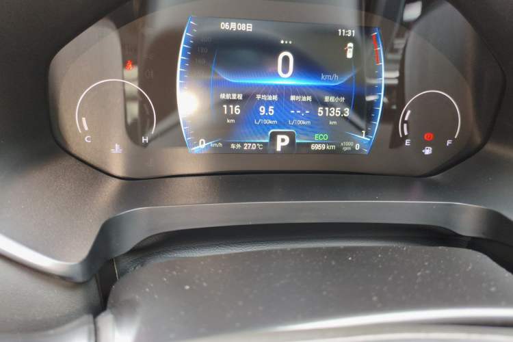 Used Chery Tiggo 8 2025 Excellence Edition 230 TCI Automatic Luxury Version 5 Seats Odometer Close Up