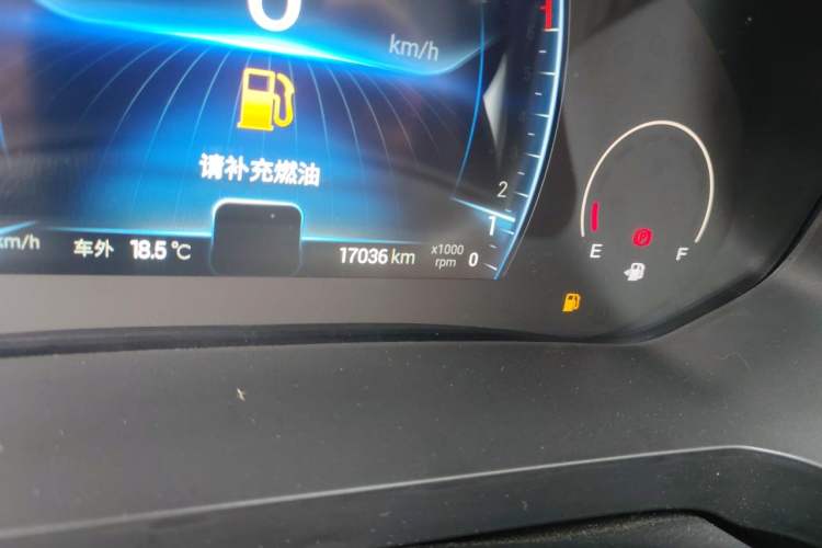 Used Chery Tiggo 8 2025 Excellence Version 230 TCI Manual Comfort Edition 5 Seats Odometer Close Up