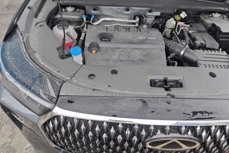Used Chery Tiggo 8 2026 Model, 5th Generation Tiger Model, Kunpeng 1.6T Automatic Flagship Version Engine Bay Right