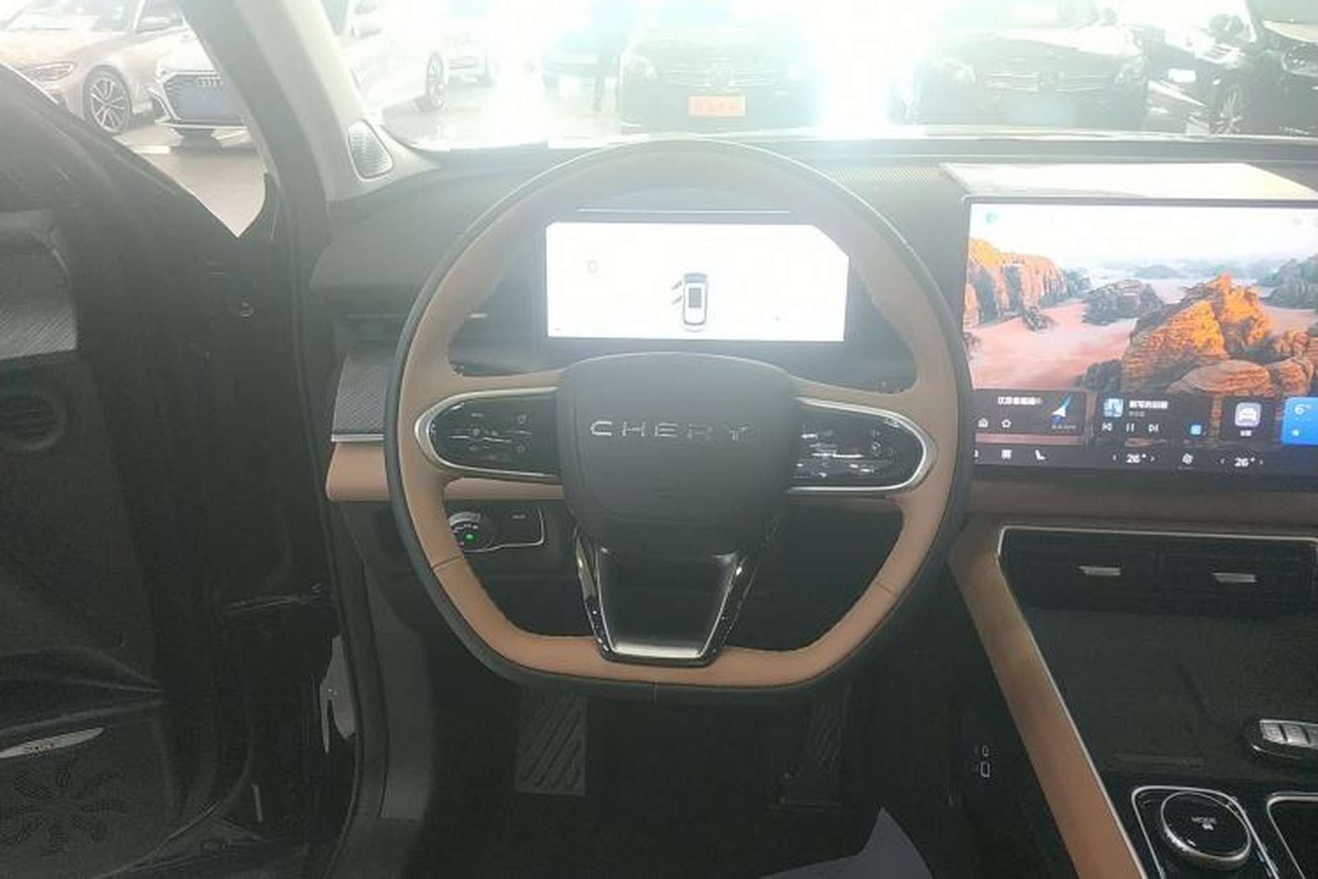 Used Chery Tiggo 8 L 2024 2.0T Two-Wheel Drive Luxury Edition 5 Seats Steering Wheel
