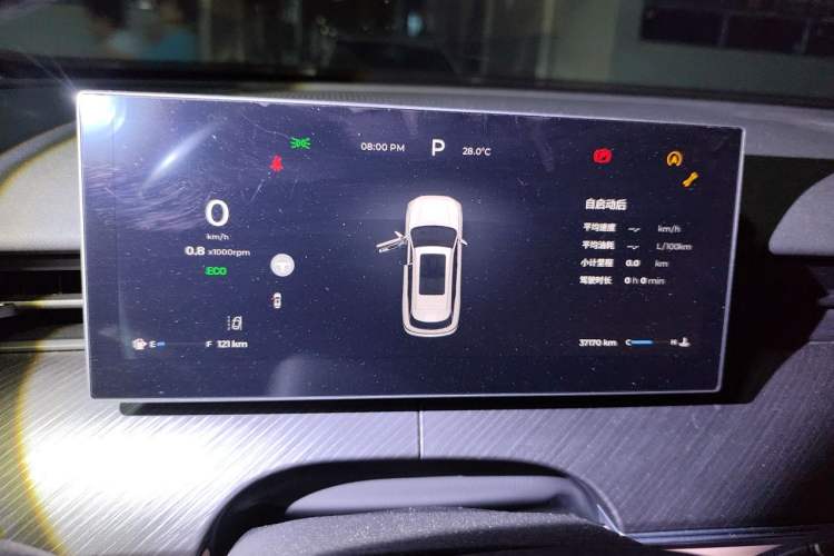 Used Chery Tiggo 8 L 2024 2.0T Two-Wheel Drive Luxury Edition 5 Seats Instrument Cluster