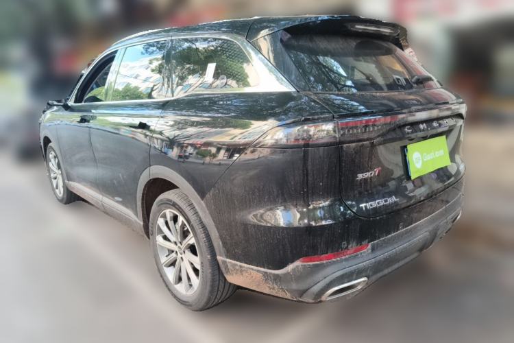 Used Chery Tiggo 8 L 2025 Model 2.0T Two-Wheel Drive Changhong Edition—5 Seaters Rear Left 45 Deg