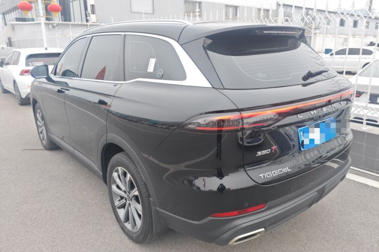 Used Chery Tiggo 8 L 2025 Model 2.0T Two-Wheel Drive Changhong Edition—5 Seaters Rear Left 45 Deg