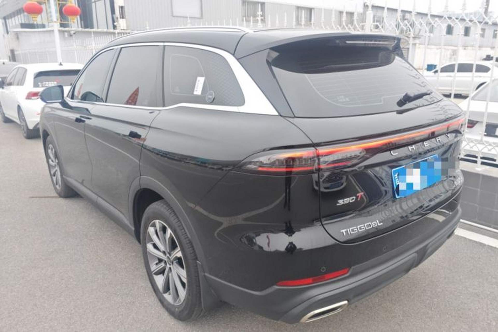 Used Chery Tiggo 8 L 2025 Model 2.0T Two-Wheel Drive Changhong Edition—5 Seaters Rear Left 45 Deg
