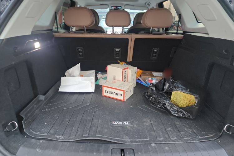 Used Chery Tiggo 8 L 2025 Model 2.0T Two-Wheel Drive Changhong Edition—5 Seaters Trunk
