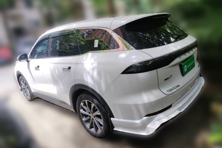 Used Chery Tiggo 8 L 2025 Model 2.0T Two-Wheel Drive Changhong Edition—7 Seaters Rear Left 45 Deg