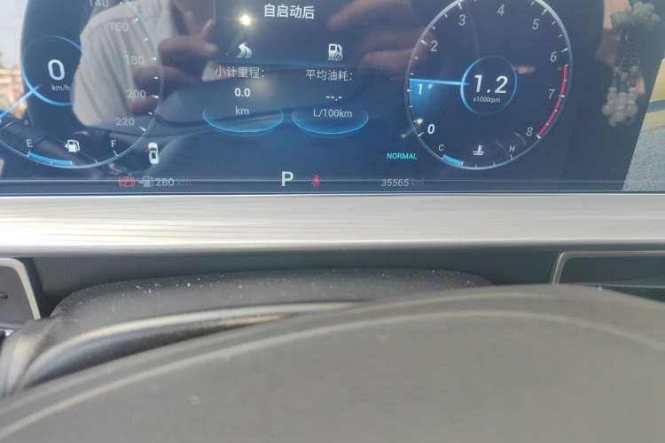 Used Chery Tiggo 8 PLUS 2021 290TGDI DCT Haoting Edition Odometer Close Up