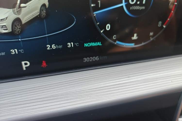 Used Chery Tiggo 8 PLUS 2021 290TGDI DCT Luxury Edition 6-Seater Odometer Close Up