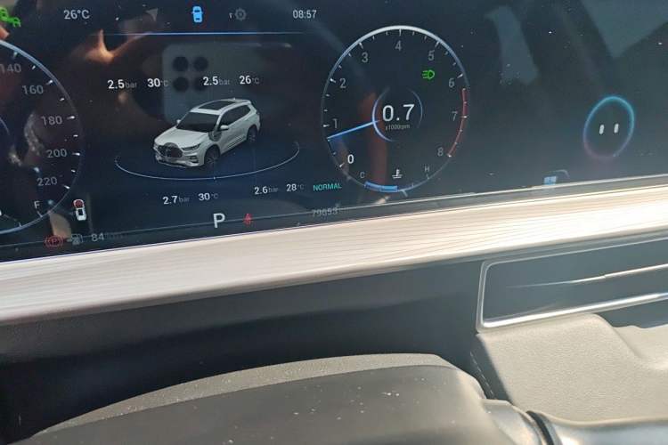Used Chery Tiggo 8 PLUS 2021 290TGDI DCT Haoyao Edition Odometer Close Up