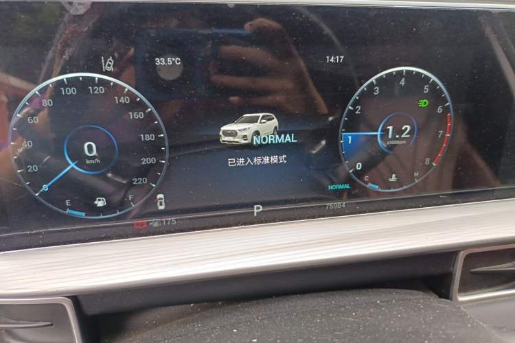 Used Chery Tiggo 8 PLUS 2021 290TGDI DCT Luxury Edition Odometer Close Up