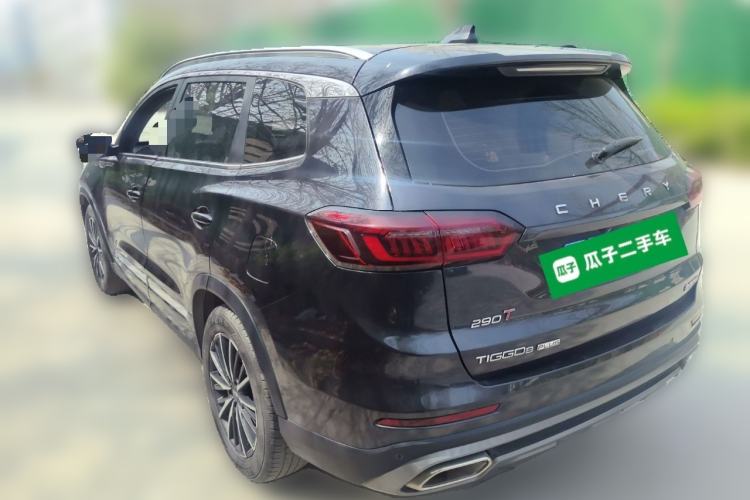 Used Chery Tiggo 8 PLUS 2021 290TGDI DCT Luxury Edition Rear Left 45 Deg