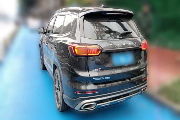 Used Chery Tiggo 8 PLUS 2021 290TGDI DCT Luxury Edition 6 Seats Rear Left 45 Deg