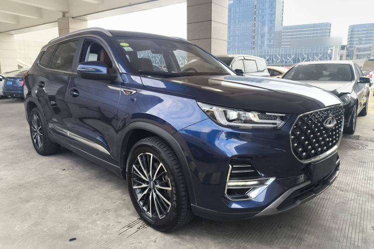 Used Chery Tiggo 8 PLUS 2021 290TGDI DCT Luxury Edition Front Right 45 Deg