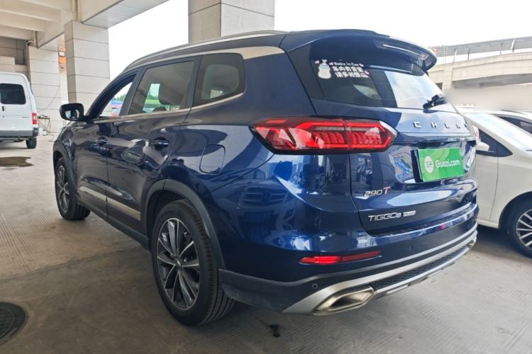 Used Chery Tiggo 8 PLUS 2021 290TGDI DCT Haoyao Edition Rear Left 45 Deg