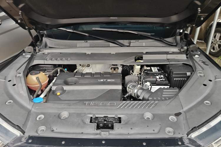Used Chery Tiggo 8 PLUS 2021 290TGDI DCT Haoting Edition Engine Bay