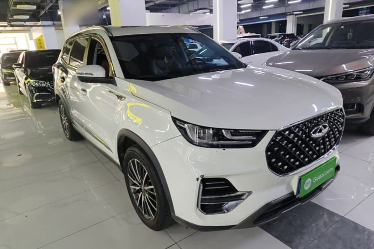 Used Chery Tiggo 8 PLUS 2021 290TGDI DCT Luxury Edition Front Right 45 Deg