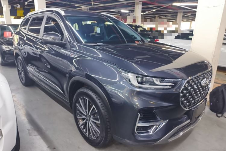 Used Chery Tiggo 8 PLUS 2021 290TGDI DCT Haoting Edition+ Front Right 45 Deg
