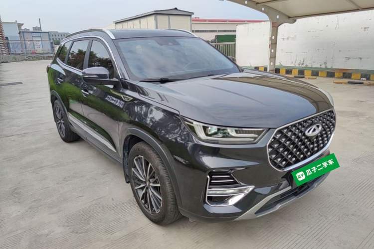 Used Chery Tiggo 8 PLUS 2021 290TGDI DCT Luxury Edition Front Right 45 Deg