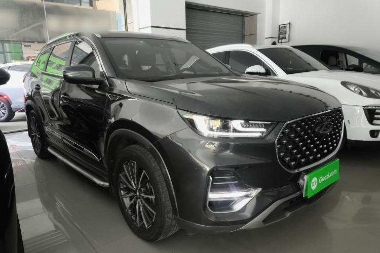 Used Chery Tiggo 8 PLUS 2021 290TGDI DCT Luxury Edition Front Right 45 Deg