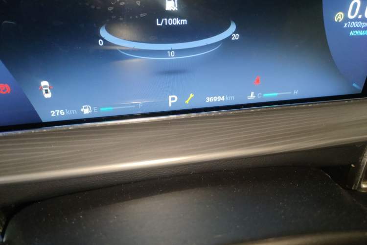 Used Chery Tiggo 8 PLUS 2021 290TGDI DCT Haoting Edition Odometer Close Up