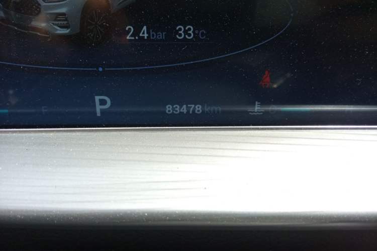 Used Chery Tiggo 8 PLUS 2021 290TGDI DCT Haoting Edition Odometer Close Up