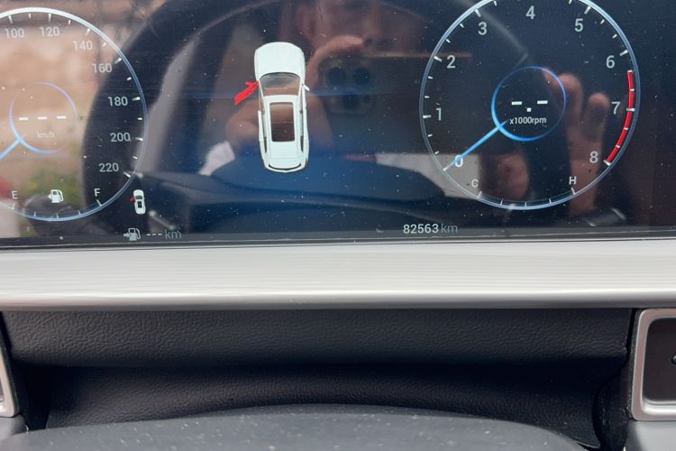 Used Chery Tiggo 8 PLUS 2021 290TGDI DCT Luxury Edition Odometer Close Up