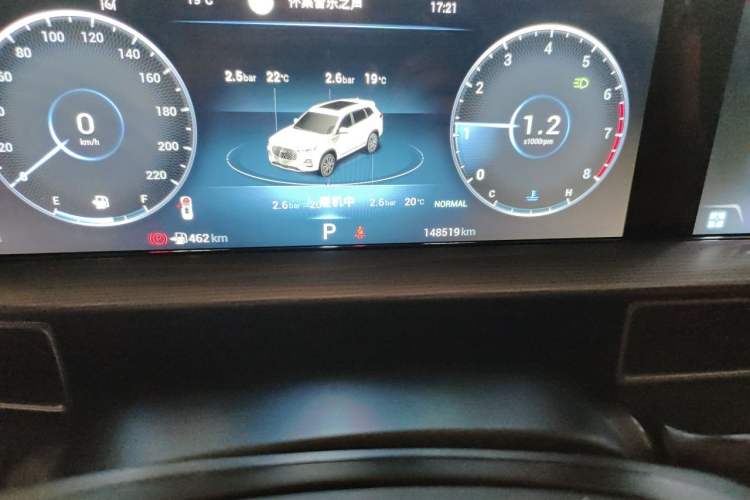 Used Chery Tiggo 8 PLUS 2021 290TGDI DCT Luxury Edition Odometer Close Up