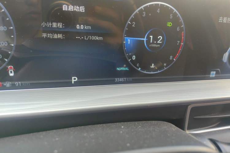 Used Chery Tiggo 8 PLUS 2021 290TGDI DCT Haoyao Edition Odometer Close Up