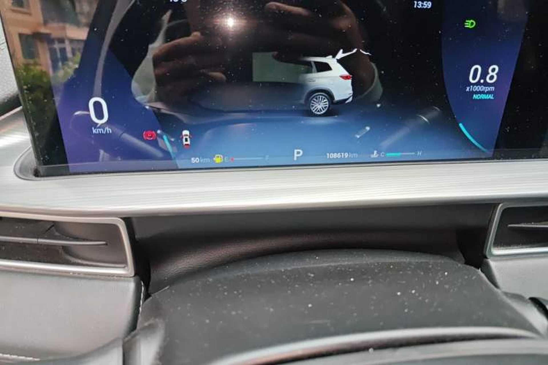 Used Chery Tiggo 8 PLUS 2021 290TGDI DCT Haoting Edition Odometer Close Up