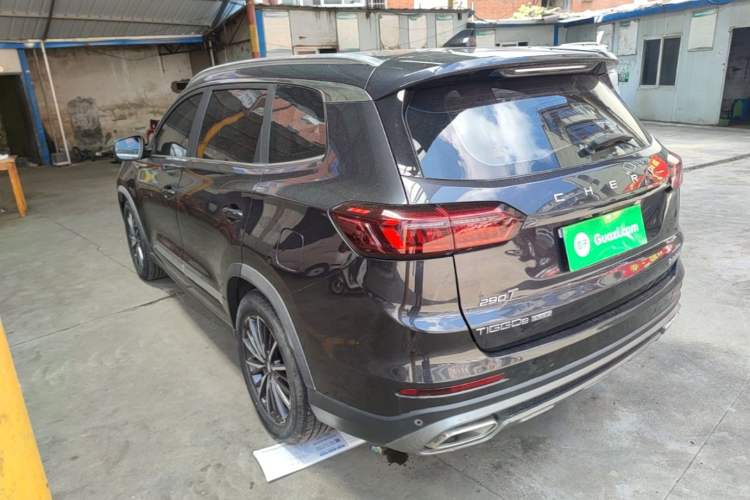 Used Chery Tiggo 8 PLUS 2021 290TGDI DCT Luxury Edition Rear Left 45 Deg