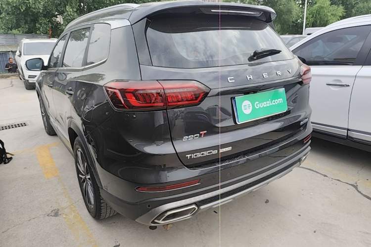 Used Chery Tiggo 8 PLUS 2021 290TGDI DCT Luxury Edition Rear Left 45 Deg