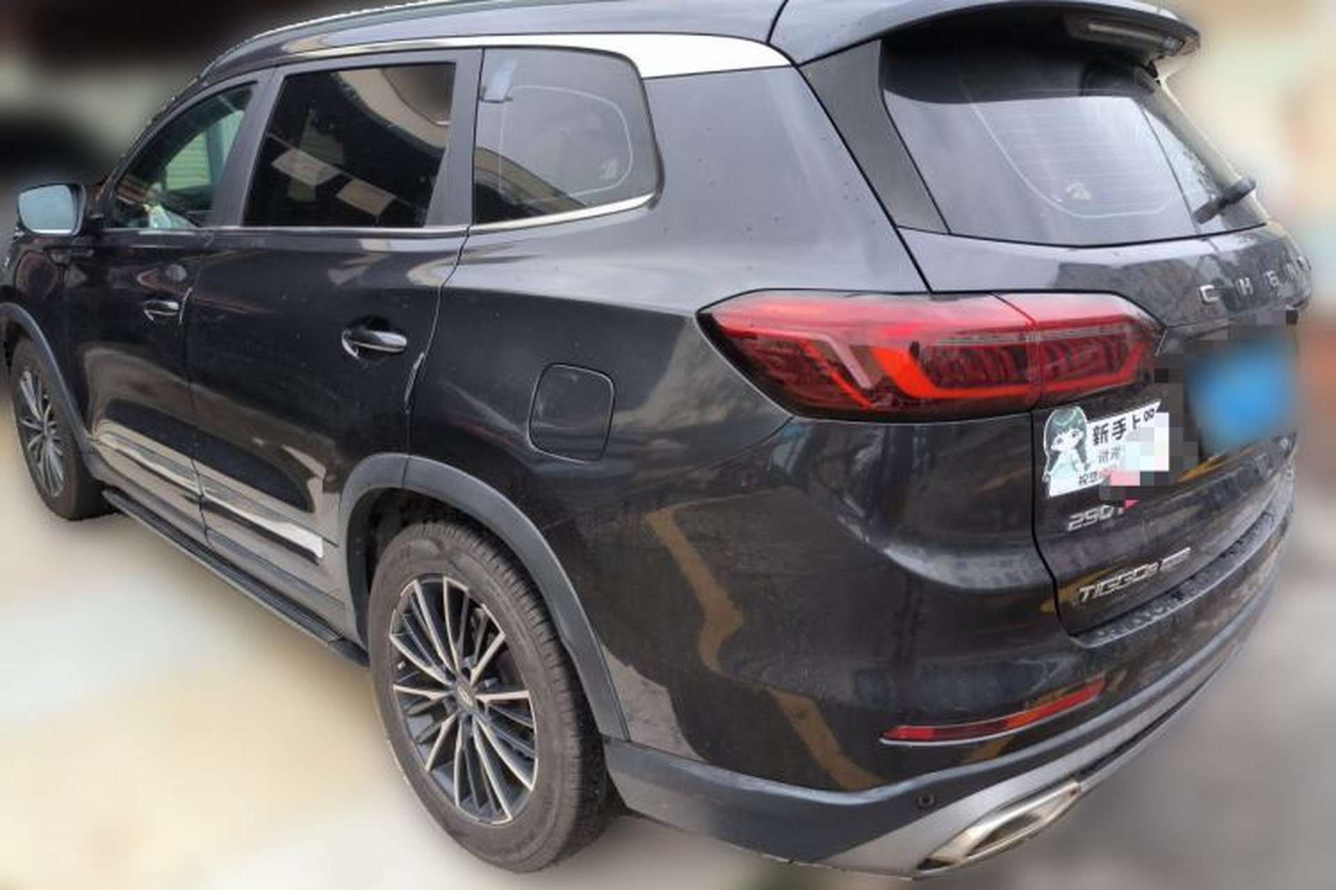 Used Chery Tiggo 8 PLUS 2021 290TGDI DCT Haoting Edition Rear Left 45 Deg