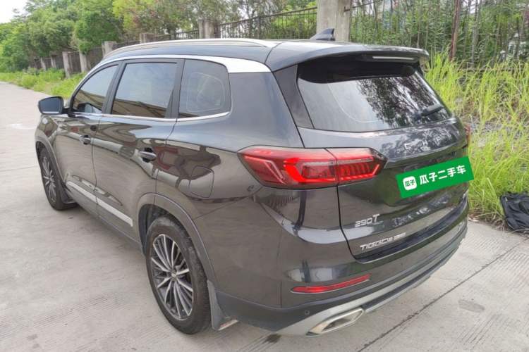 Used Chery Tiggo 8 PLUS 2021 290TGDI DCT Luxury Edition Rear Left 45 Deg