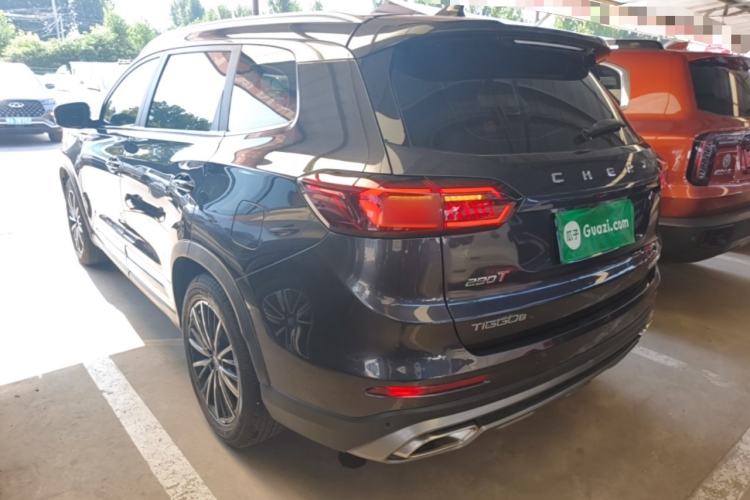 Used Chery Tiggo 8 PLUS 2021 290TGDI DCT Luxury Edition Rear Left 45 Deg