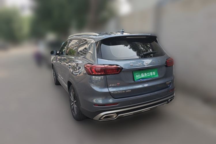 Used Chery Tiggo 8 PLUS 2021 290TGDI DCT Haoting Edition Rear Left 45 Deg