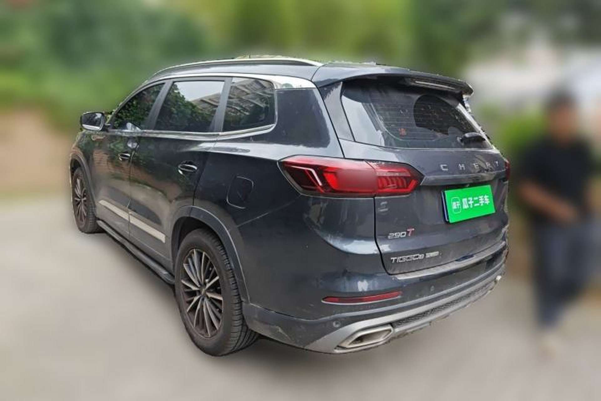 Used Chery Tiggo 8 PLUS 2021 290TGDI DCT Haoting Edition Rear Left 45 Deg