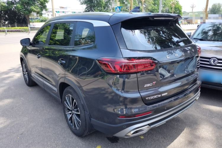 Used Chery Tiggo 8 PLUS 2021 290TGDI DCT Haoting Edition+ Rear Left 45 Deg