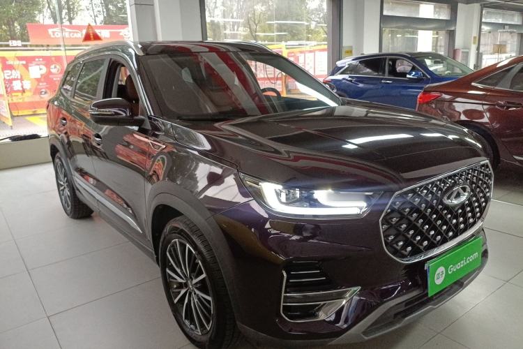 Used Chery Tiggo 8 PLUS 2021 290TGDI DCT Luxury Edition Front Right 45 Deg