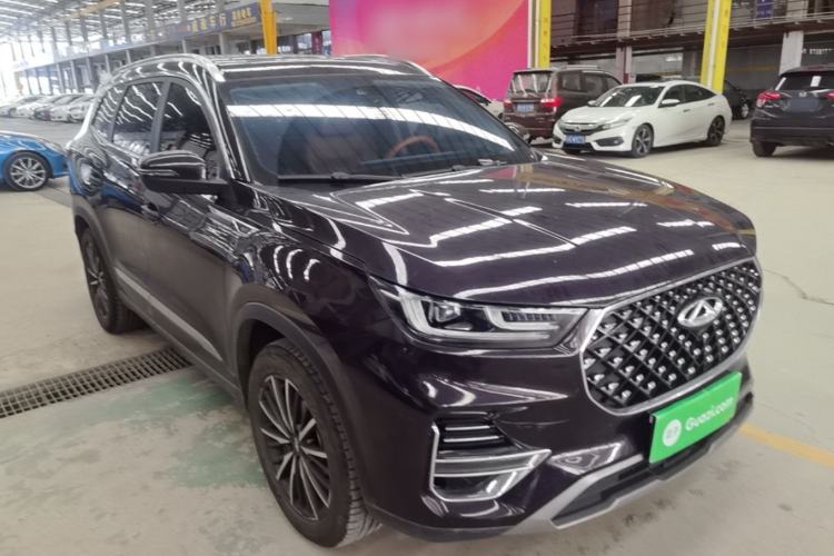 Used Chery Tiggo 8 PLUS 2021 290TGDI DCT Luxury Edition Front Right 45 Deg