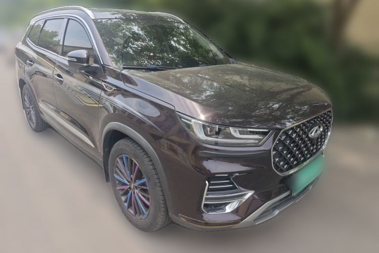 Used Chery Tiggo 8 PLUS 2021 290TGDI DCT Luxury Edition Front Right 45 Deg