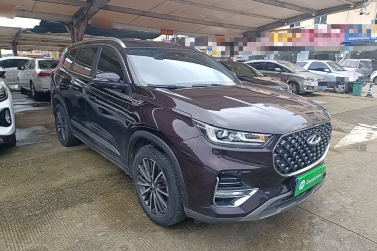 Used Chery Tiggo 8 PLUS 2021 290TGDI DCT Luxury Edition Front Right 45 Deg