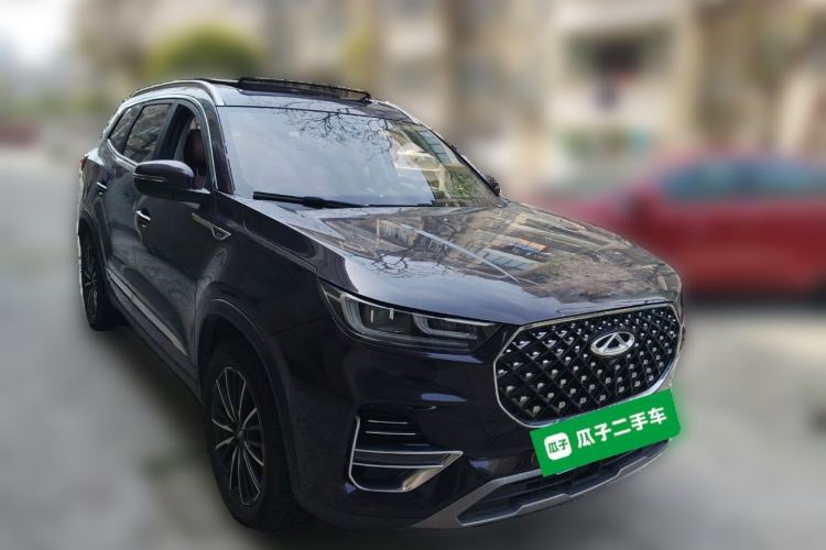 Used Chery Tiggo 8 PLUS 2021 290TGDI DCT Luxury Edition Front Right 45 Deg
